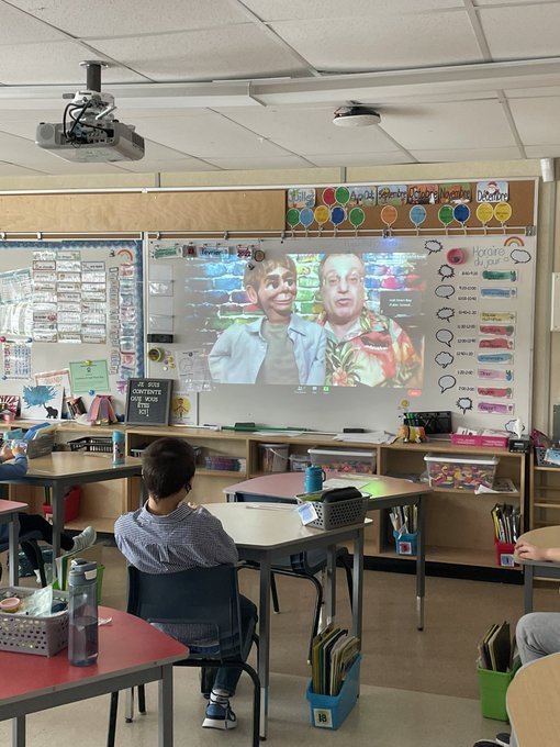 Canadian school kids loved Joe's virtual anti-bullying show